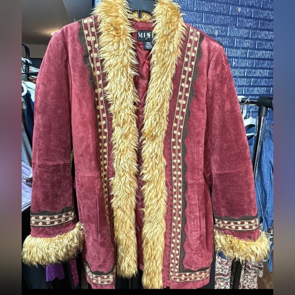 Penny Lane Afghan Style Vintage coat